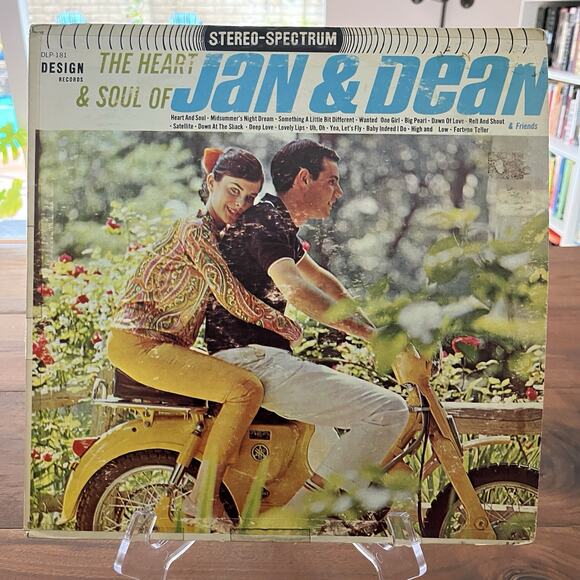 The Heart & Soul Of Jan & Dean And Friends Vinyl LP 1962 Design Records SDLP-181 - Picture 2 of 9